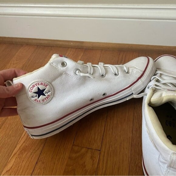Converse Chuck Taylor All Star Men’s Street Canvas Mid Top Sneakers Size 12 - Picture 5 of 9